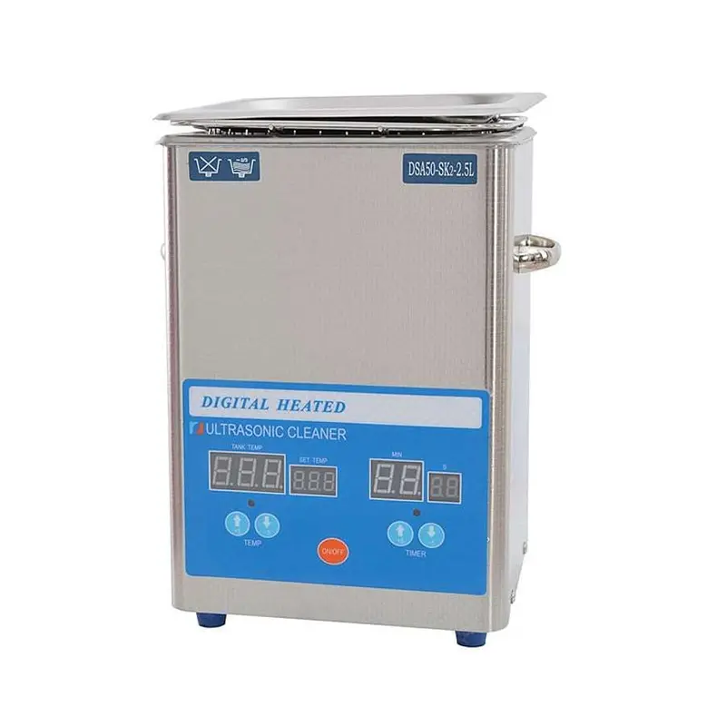 2/3-Gallon Benchtop Ultrasonic Cleaner – Compact Cleaning System