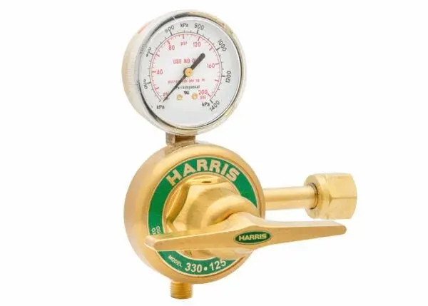 Harris 330-500-540 Single-Stage Oxygen Regulator – High-Flow Industrial Grade (3001097) 1