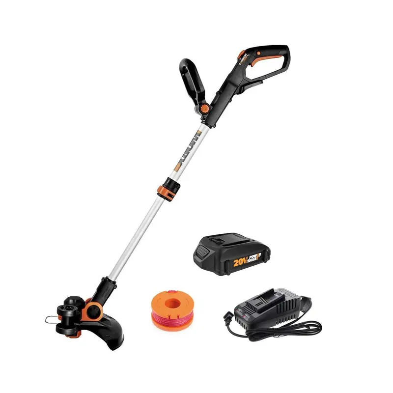 Worx WG163.8 12-Inch GT 3.0 Cordless String Trimmer & Edger – Battery and Charger Included