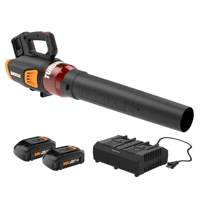 Worx WG584 40V Turbine Leaf Blower – Cordless 470 CFM High-Velocity Model