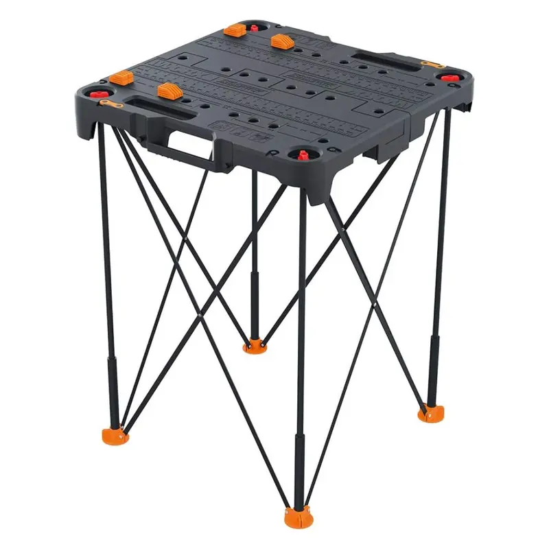 Worx WX066 Sidekick Folding Work Table – Compact 24″ x 24″ Portable Surface