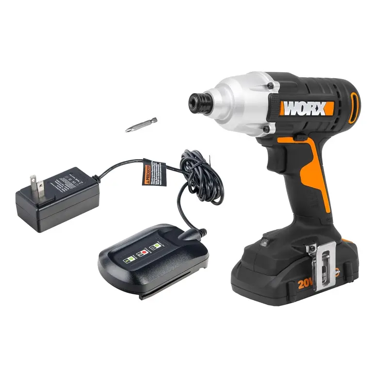 Worx WX291L 20V Cordless 1/4-Inch Impact Driver for Fast, Efficient Driving