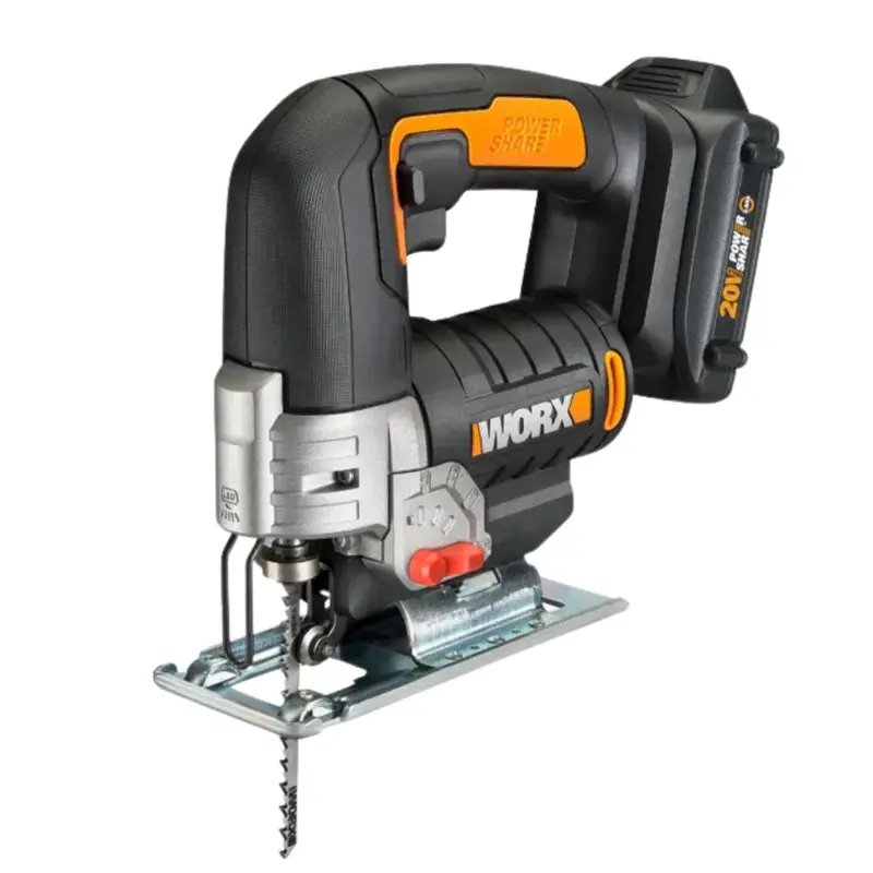 Worx WX543L 20V Cordless Jigsaw with Variable Speed Control (Power Share)