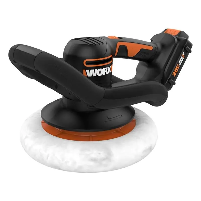 Worx WX856L 20V Cordless 10-Inch Polisher and Buffer (Power Share)