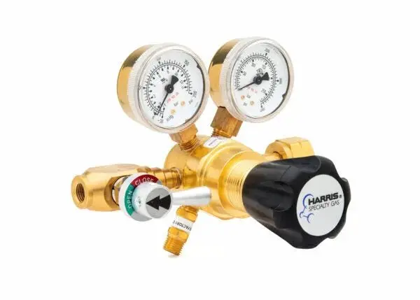 Harris 721-125-320-Ps Two-Stage Ultra-High-Purity Brass Regulator 1