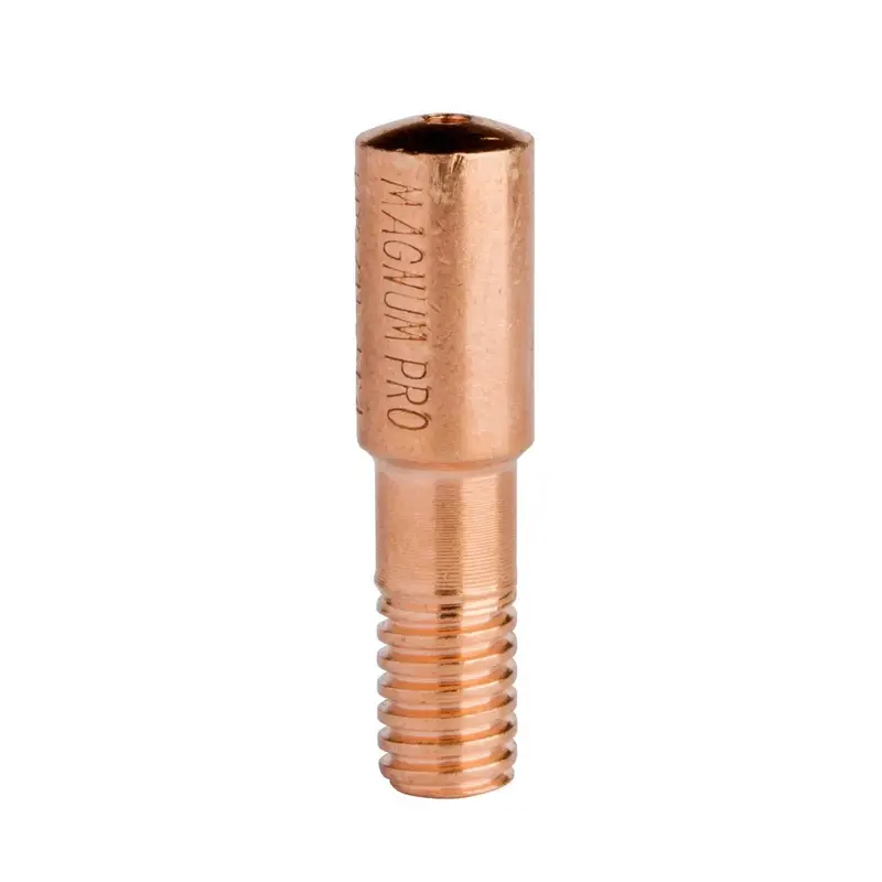 Lincoln Copper Plus Contact Tip – 550A Rated, 1/8" (3.2 Mm), 10-Pack (Kp2745-18) 1