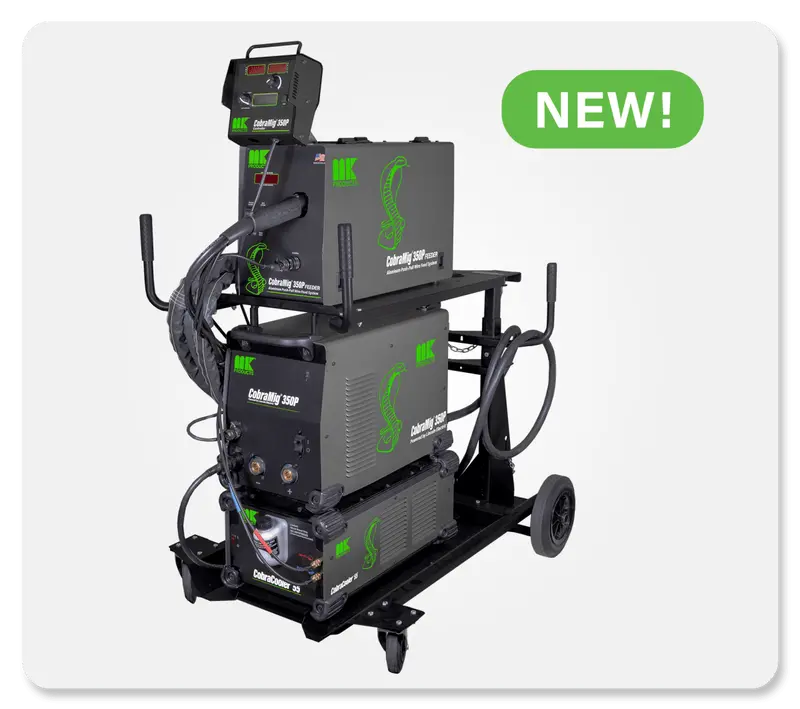 Mk Cobra Mig 350P Aluminum Welder Package – Includes Python Air System, 187-350-Combo-Aс-366-825 1