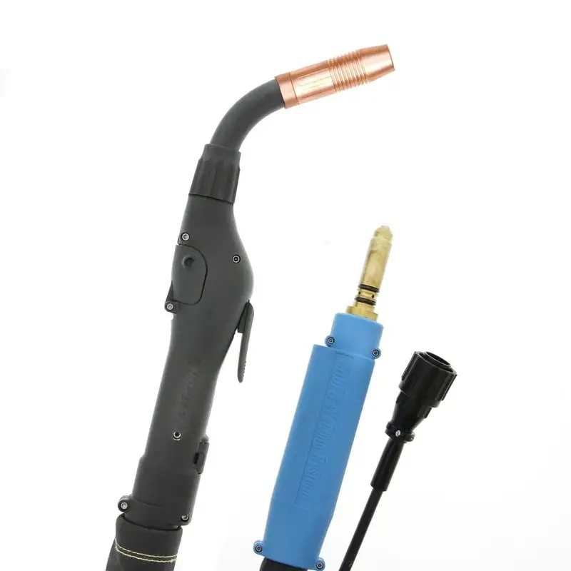 Mk Products 291-825 Python Push-Pull Mig Gun – Miller-Compatible, Air-Cooled, 225A, 25 Ft, 10-Pin 1